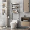 Floor-Standing Balcony Drum Washer Rack & Bathroom Storage Shelves