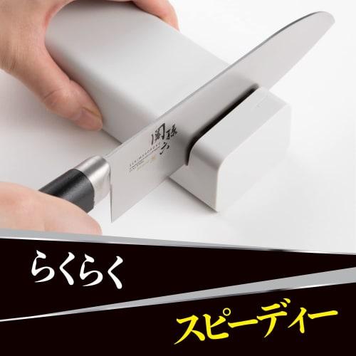 Kai Corporation KAI Knife Sharpening Compact Electric Sharpener Automatic Whetstone AP0543