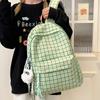 Children's Schoolbags Elementary School Students Junior High School Students Plaid Backpacks
