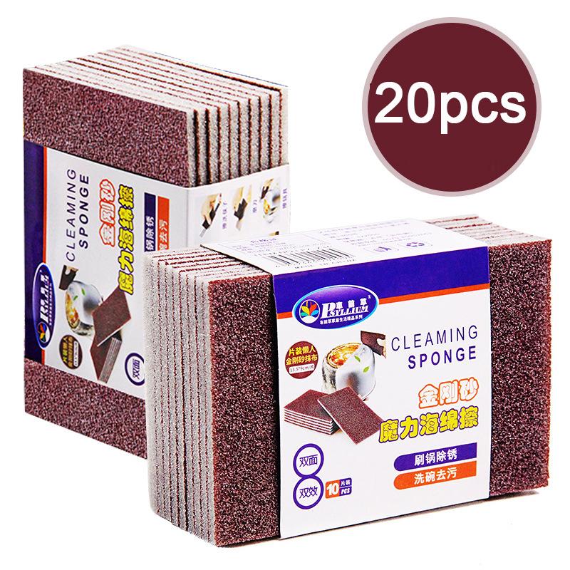 Magic Melamine Sponge Carborundum Kitchen Sponge Eraser for Pan Pot Dish Sponges Kitchen Utensils Household Cleaning Items Tool