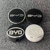 4pcs 55/58/68mm Car Wheel Center Hub Cap Badge Emblem Decal Wheel Sticker For BYD Atto 3 Yuan Plus Song Plus Seal Dolphin Seali