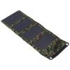 7W Solar Charger Camouflage High Efficiency USB 5.5V 1290MA Solar Panel Charger for Outdoor Travel Mobile Phone Computer