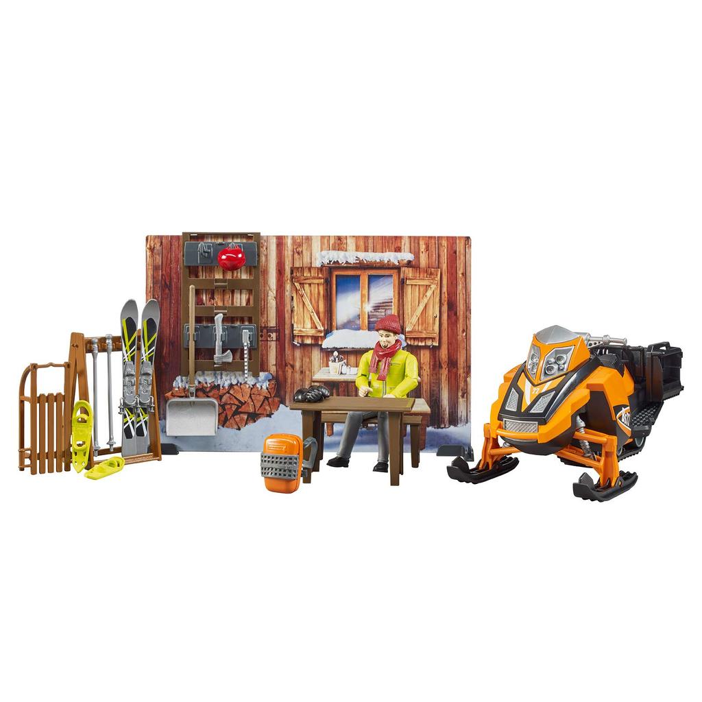 Bruder Mountain Hut Set BR63102 B-world