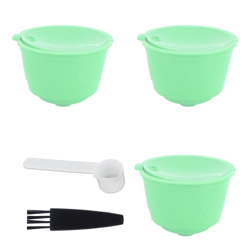 Kaffeekapsel-Set Edelstahl Kaffeefiltertasse für DOLCE GUSTO Kaffeemaschine