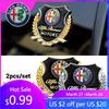 For Alfa Romeo 2026 Hot Sticker 3D Car Metal Badge Sticker Markings Decorative Body Car Accessories For Alfa Romeo Giulia Stelvi