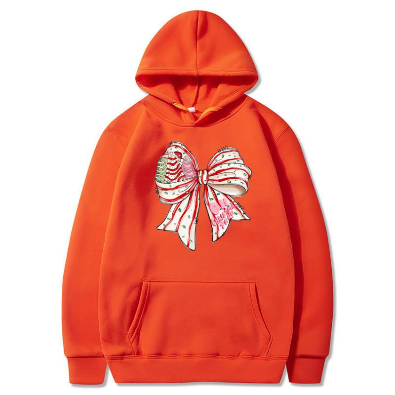Autumn/Winter Couple's Printed Christmas Hoodie for Men and Women