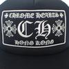 CHROME HEARTS Caps svart bomull/polyester herre