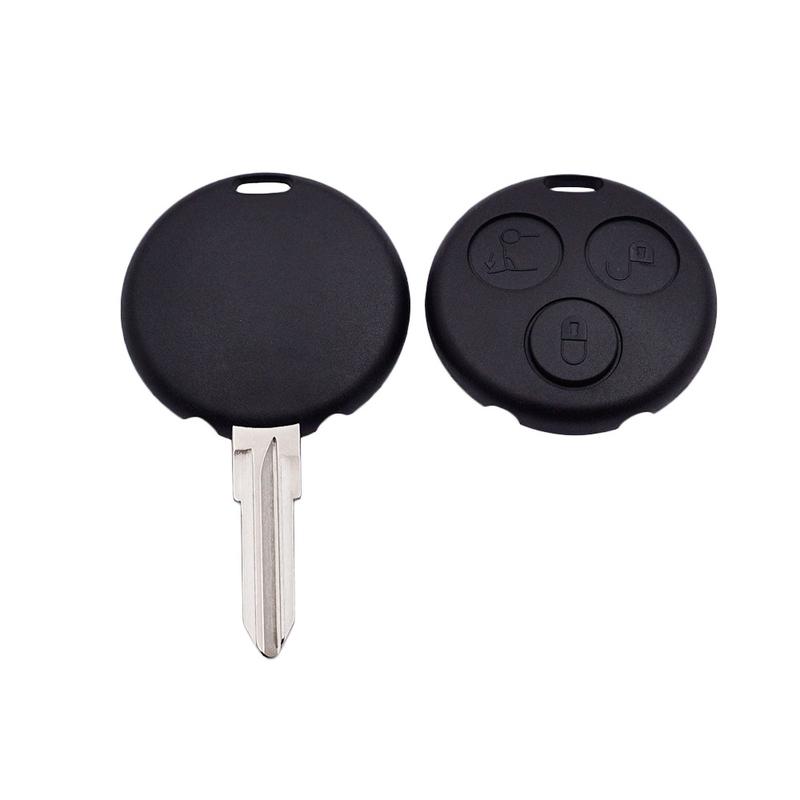 for Benz Smart Remote Car Key Fob 433Mhz ASK fortwo 450 forfour Roadster City Cabrio Roadster Coupe Crossblade 3Button
