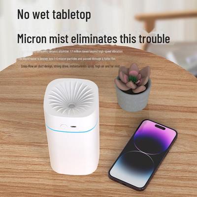2024 USB Aromatherapy Desktop Humidifier with Colorful Lights for Home, Bedroom, or Car