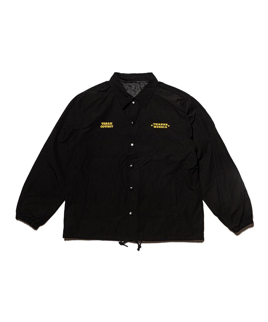 Thanks Messia Go Rodeo Coach Jacket-Black