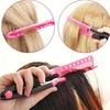 Folding V Type Hair Straightener Brush DIY Hairdress Tool Hairdressing Combs Natural Hair Styling Curling Comb Hair
