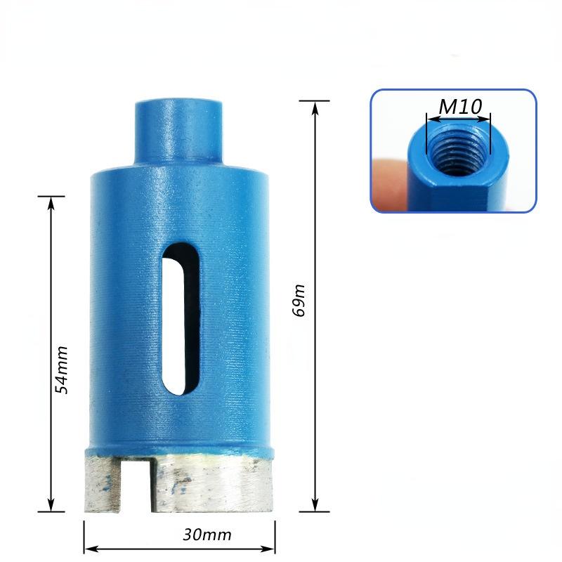 Diamond Hole Saw Drill Bit Set for Concrete Tiles Glassd Cutter Saw Blue Wall Drill Bit M10 Angle Grinder 6-75mm
