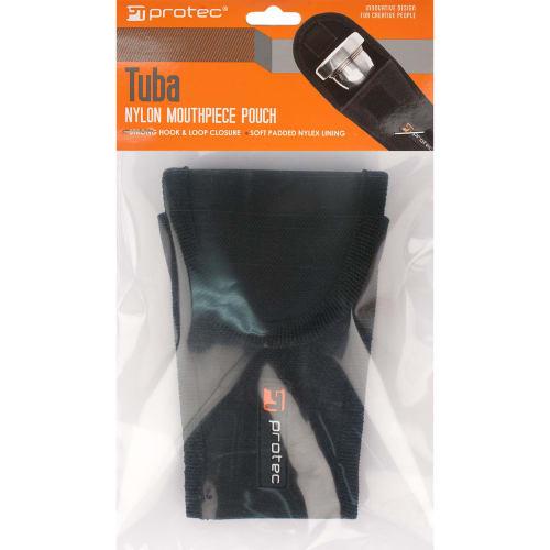 Protec MOUTHPIECE POUCH NYLON hook and loop CLOSURE (TUBA)