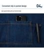 Custom Logo Denim Apron for Restaurant, Nail Art, Baking, Coffee Shops, and Barbershops