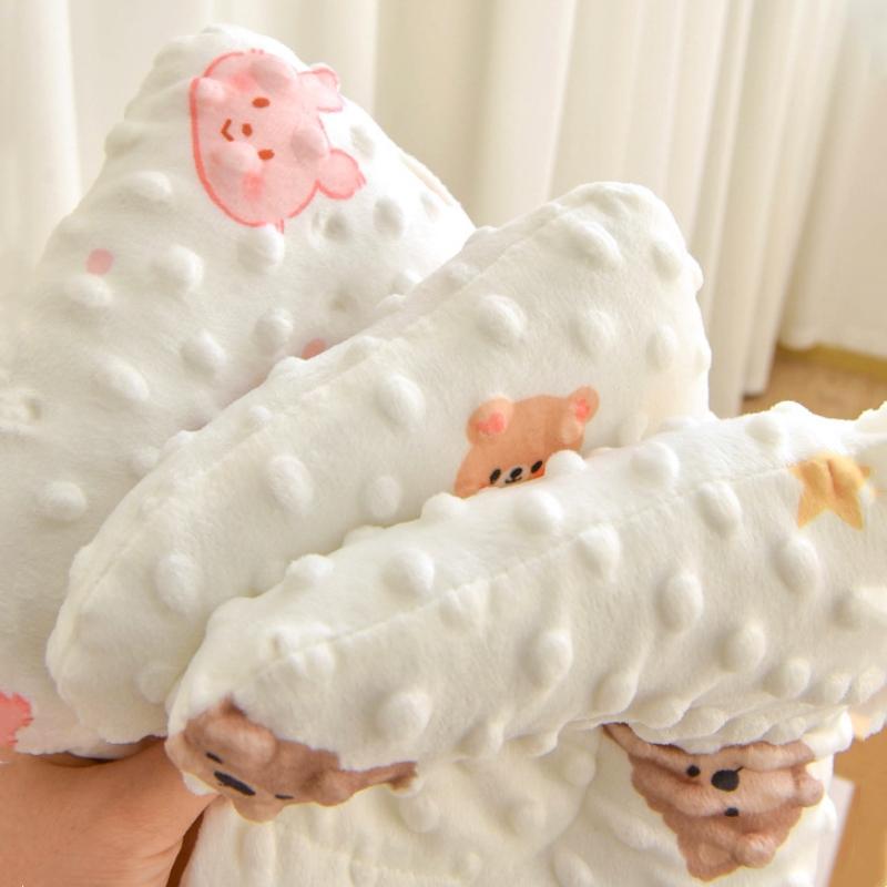 Baby Cartoon Sleep Pillows Cozy Soft for New Born Babies Bedding Room Pillow Kids Accessories Infant Baby Sleep Pillows