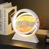 Sandscape Kinetic Sand Art Picture Quicksand Table Lamp Dynamic Liquid Hourglass Moving Sand Painting Flowing Sand Home Decor