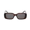 Square Sunglasses With Mirrored Legs Women Sunglasses Tortoise WILDIORS2U24A0