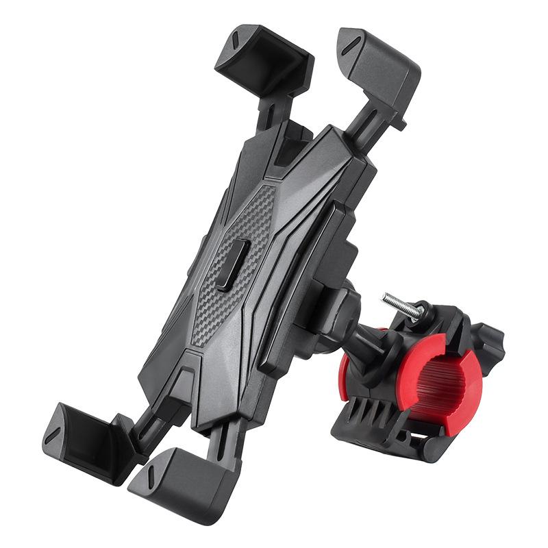 Electric Motorcycle Mobile Phone Bracket Automatic Locking Riding Motorcycle Shockproof Mobile Phone Navigation Bracket
