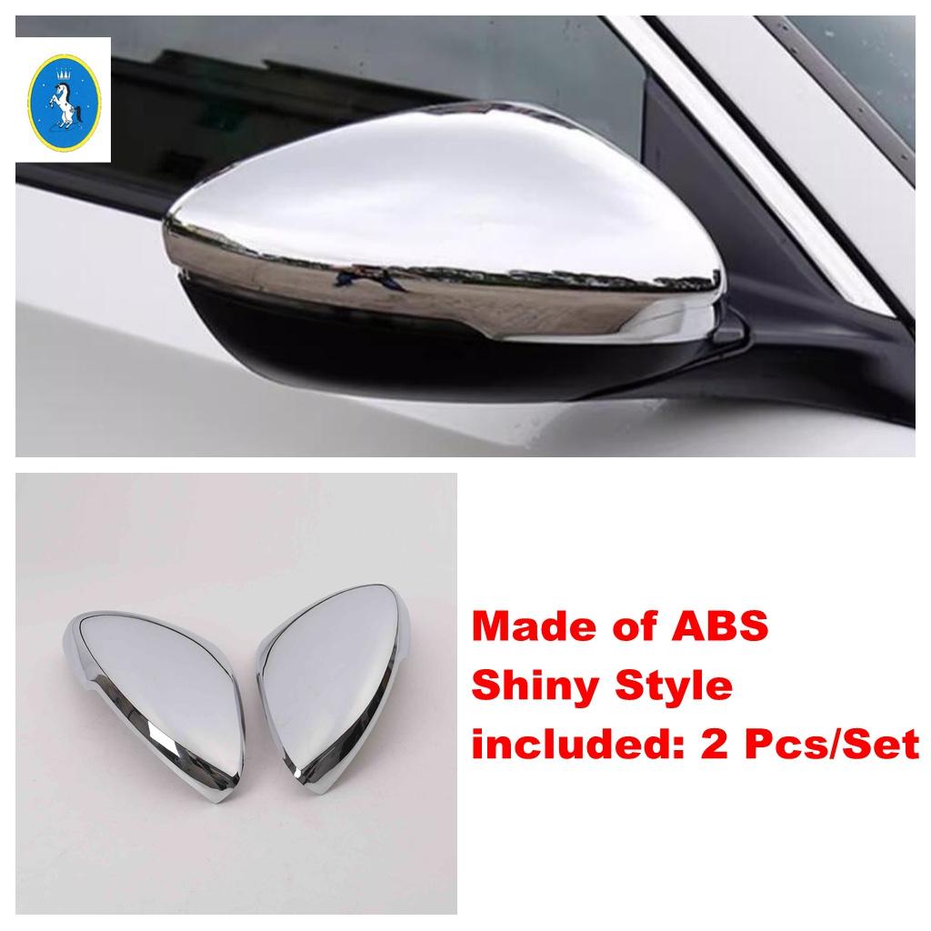 Car Styling Side Rearview Mirror Protect Decor Shell Cover Trim ABS Accessories For Honda Accord 2018 - 2025 Carbon Fiber Look