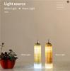 Bamboo Table Desk Lamp LED Chinese Style Retro Bamboo Weaving Table Lamp Handmade Bedside Bedroom Night Light Room Decoration