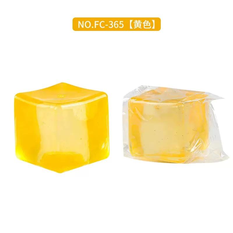 1Pc Cube Sensory Squeeze Toy With Super Solid Squish Stress Relief Anxiety Sensory Toys Soft Pinch Entertainment Game