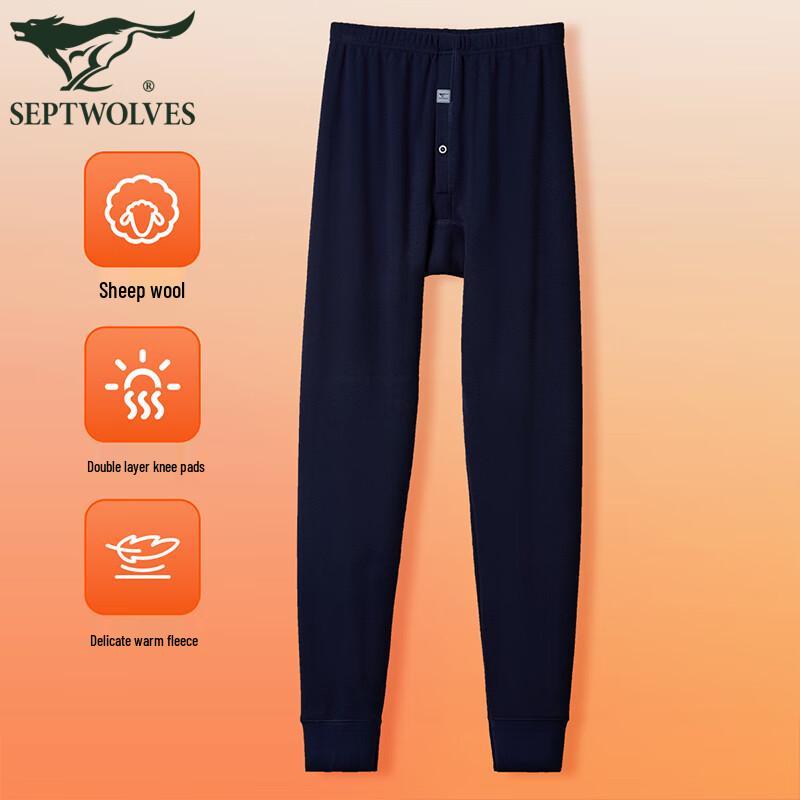 

Мужские термобрюки из флиса с шерстяной смесью Qipilang 3XL (185)