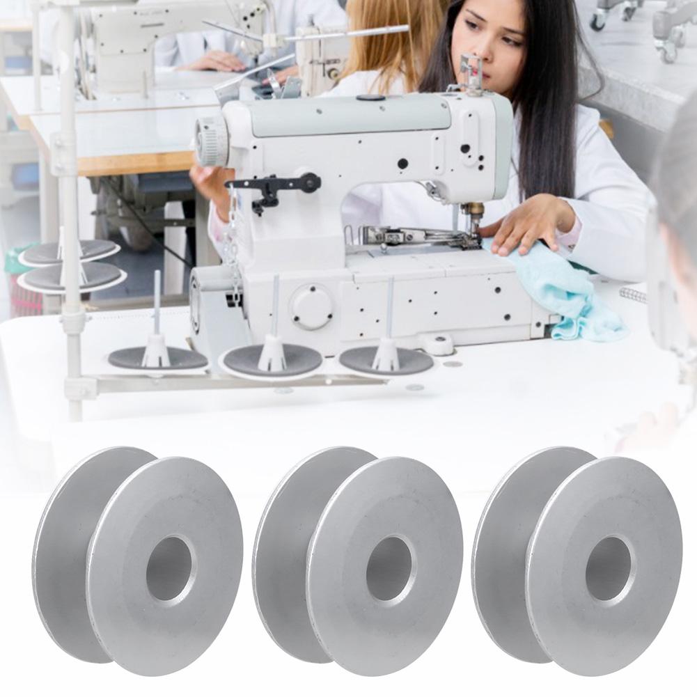 100Pcs Bobbin High Quality Aluminium Oxide Sewing Embroidery Machine Accessories