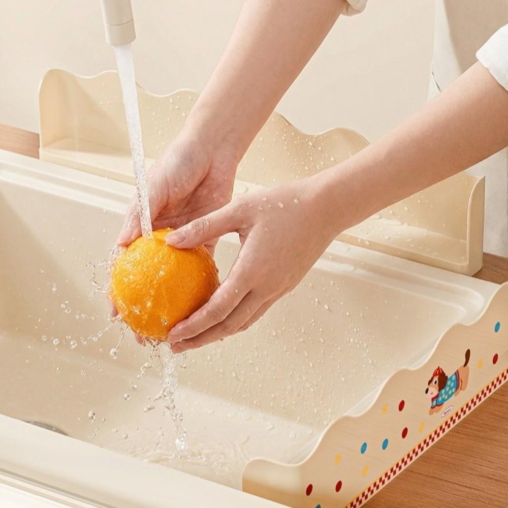 Oil-Proof Splash Guard Suction Cup Water Baffle Kitchen Sink Baffle  Kitchen Supplies