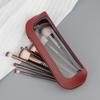 10 Makeup Brushes with Bag Set Loose Powder Brush Flame Brush Grooming Brush Flat Head Foundation Brush Eye Brush