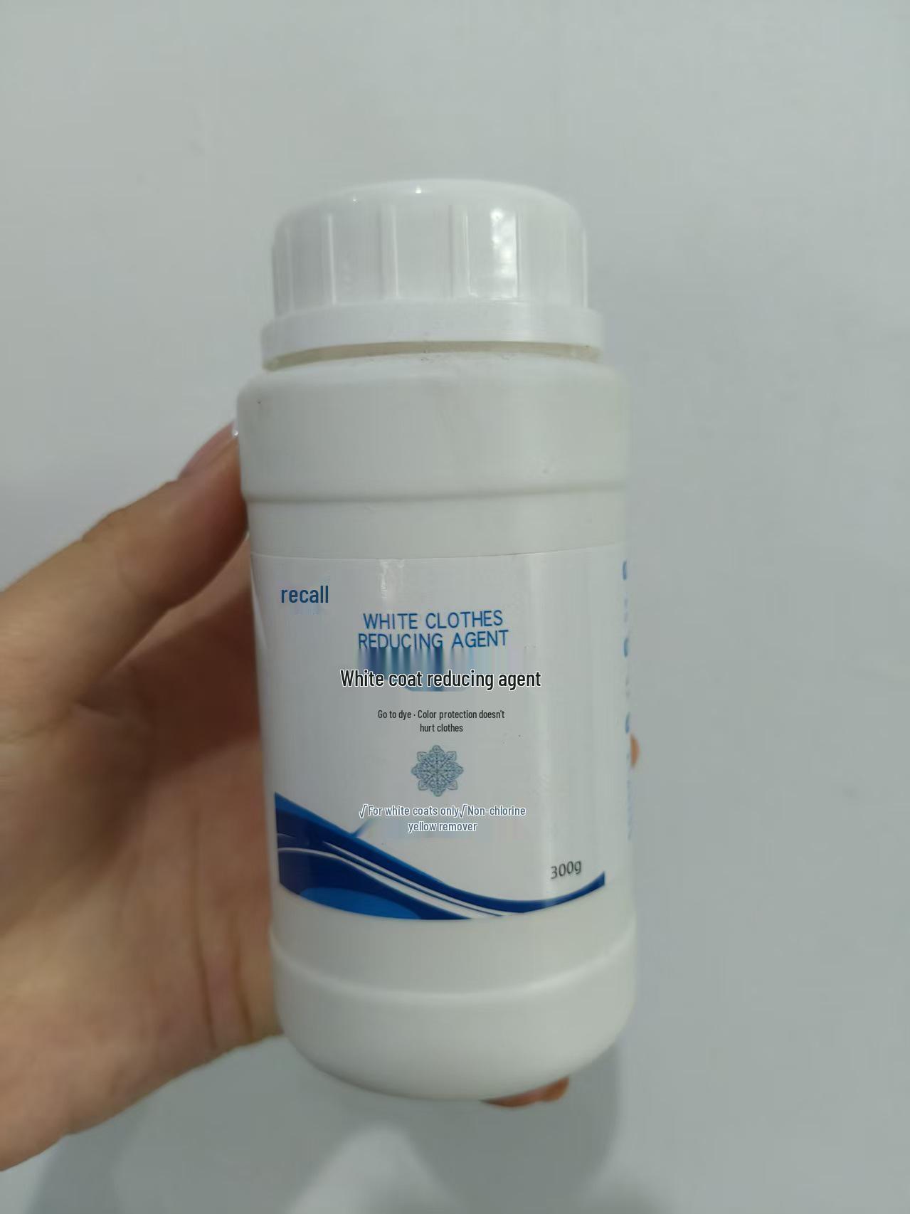 Powerful Bleach Powder for Stain, Spot, Dye, and Color Bleed Removal – Whitens and Reduces Yellowing on White Clothing
