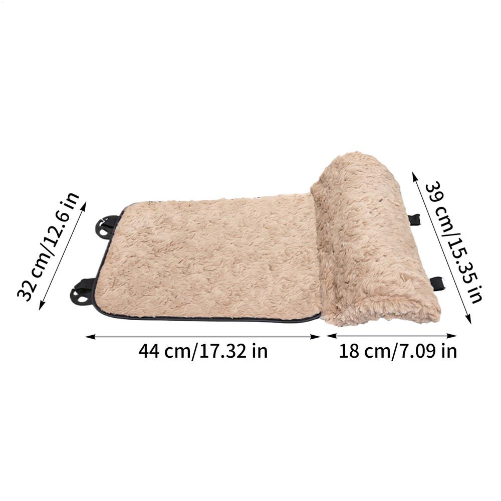 

Car Seat Protector Mat Ergonomic Adjustable Non Slip Cushion Car Seat Protectors For Family Driving Automotive Indoor Outdoor Polyester&Autumn And Winter белый