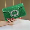 High-end Handbag, Small Square Bag, Chain Single-shoulder Crossbody Bag, Underarm Bag