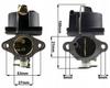 Carburetor For Tecumseh Ohv110 Ohv120 Ohv130 135 640065