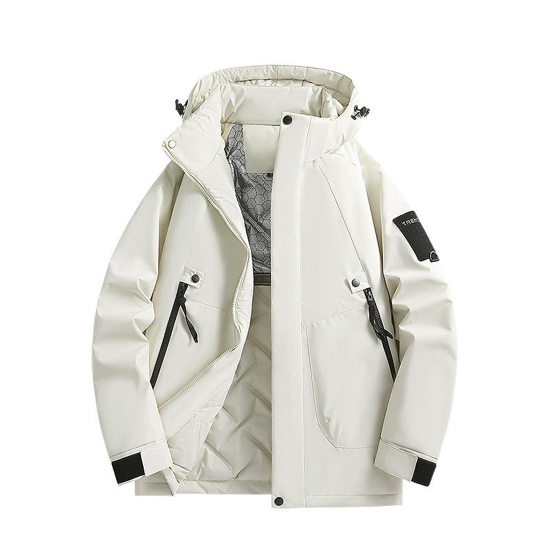 Winter Couples Models Cotton Jacket Warm Machine Quilted Cotton Jacket Graphene Heating Cotton Workers Fashion Casual Jacket