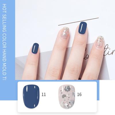 10ml Esmalte de Uñas para Nail Art Secado Rápido Sin Horneado Gel de Uñas a Base de Agua Removible Gel de Color Suministros para Uñas