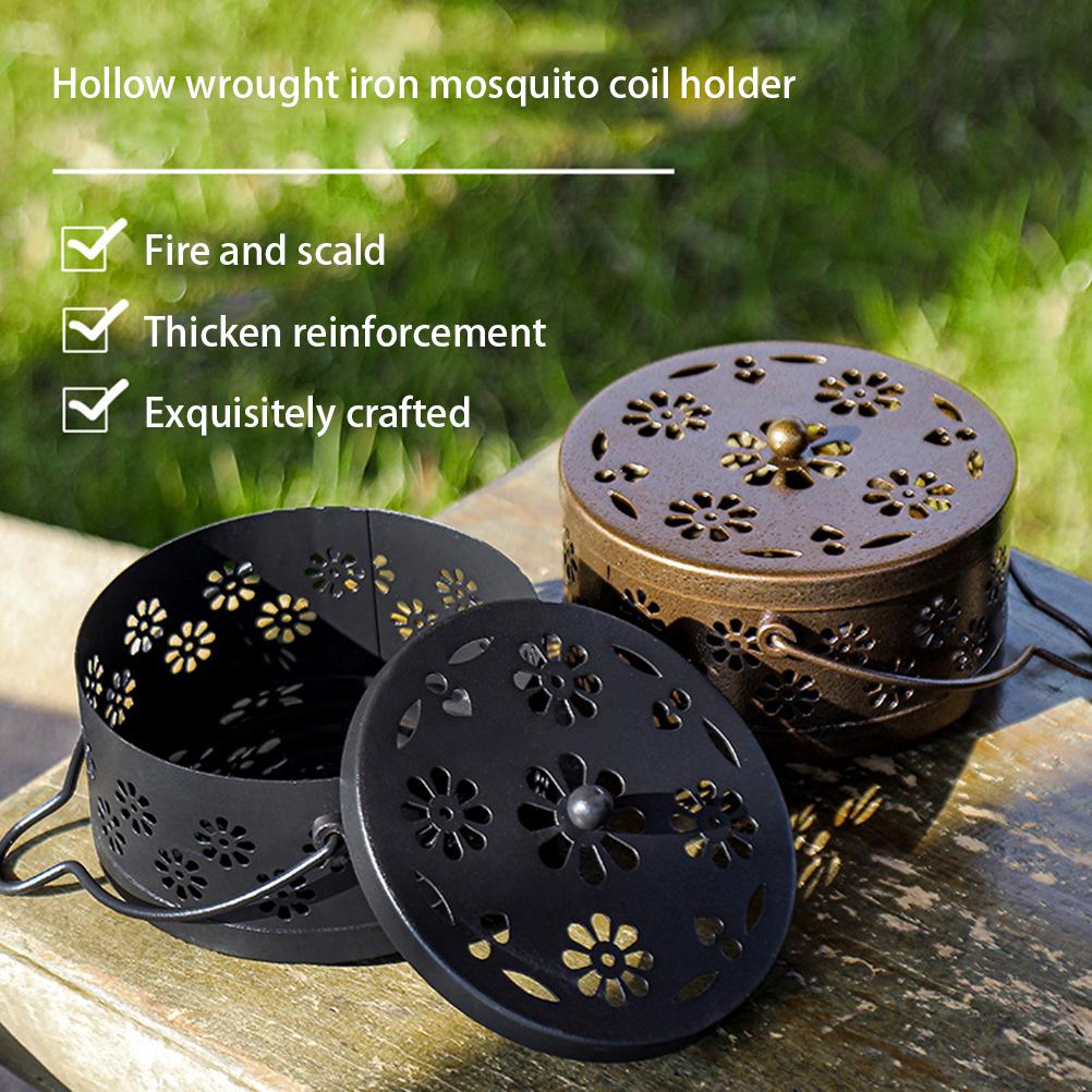 Pusty Uchwyt na Kadzidło Odstraszające Komary Pojemnik na Krążek Kadzidła Odstraszającego Komary do Sypialni