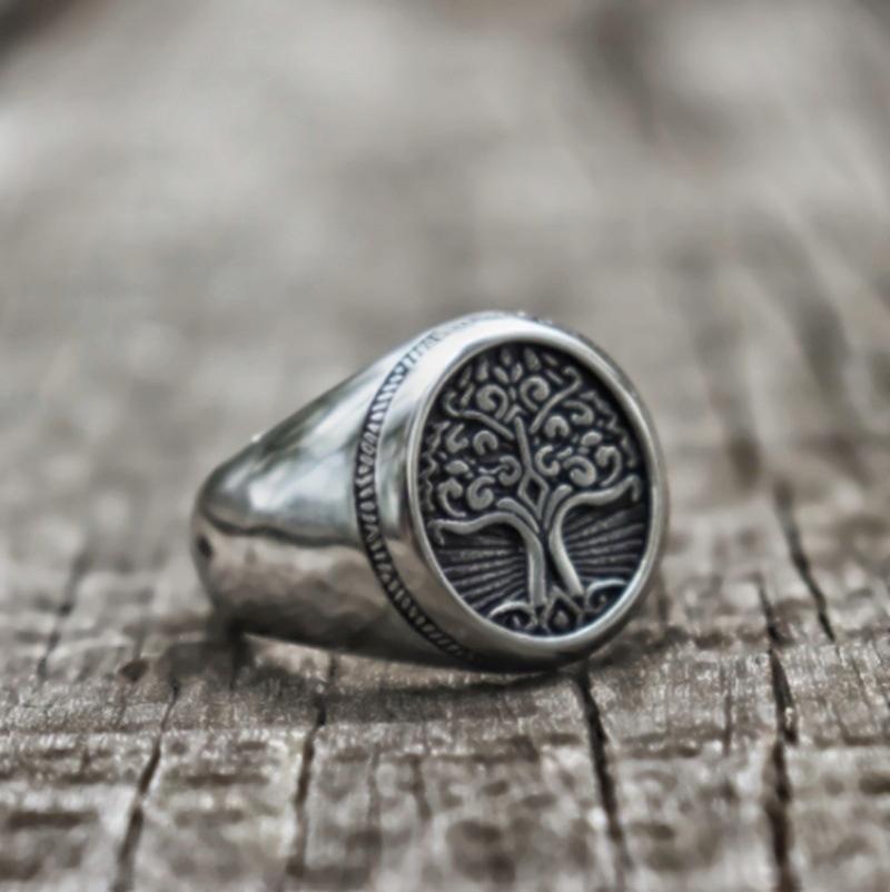 Viking Ring Tree Of Life Yggdrasil Odin 401