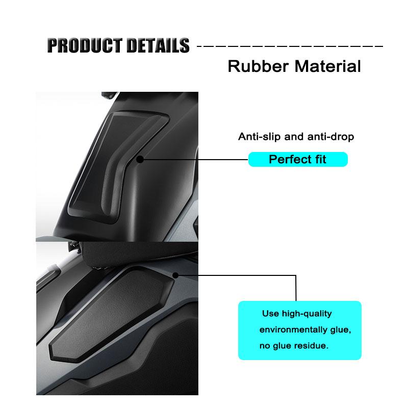 For BMW F850GS F750GS F850 GS 2018-   Motorcycle Side Fuel Tank Pad Rubber Tank Pads Decal Gas Knee Grip