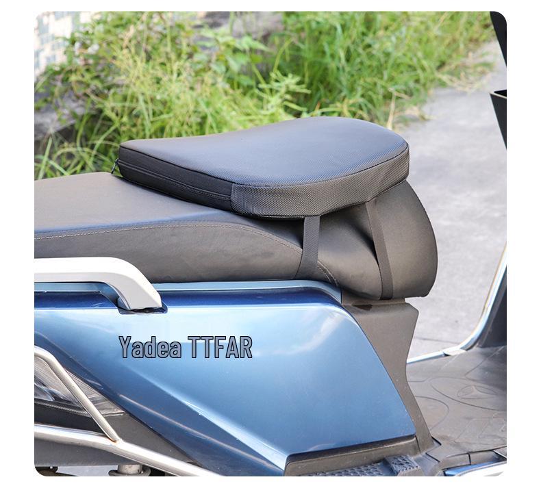 Moshuntong Elektroroller Sitzkissen: Stoßabsorption, Sonnenschutz, Wasserdicht, Verdickt für langes Sitzen, Motorradhöhenverstellung.