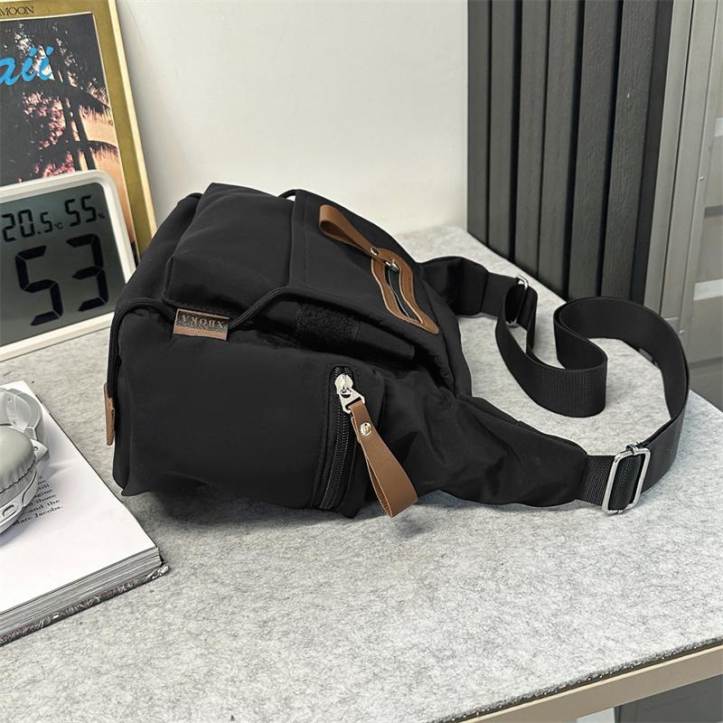Herren Umhängetasche mit großem Fassungsvermögen Student Messenger Bag