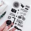 Reusable Silicone Stamps for DIY Scrapbooking Gift Card Making Party Invitations