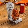 Stable Beer Can Chicken Rack Roaster Rack, 304 Stainless Steel BBQ Stand Holiday Party Grilling Supply for 16oz Can, Outdoor Grill Accessory