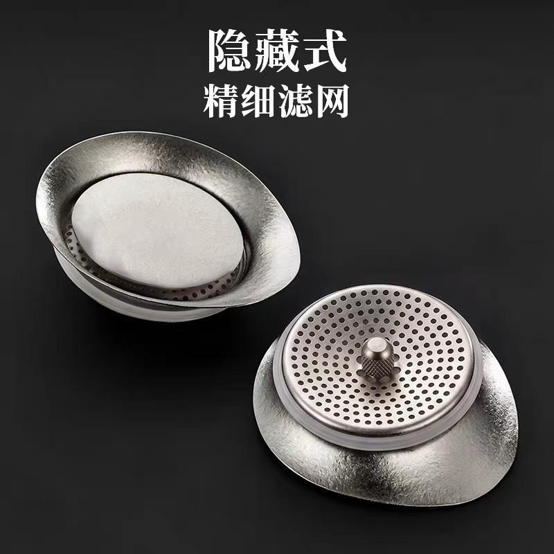 Titanium Travel Tea Pot With Double Wall Insulation Portable Camping Set Filter Infuser Cup Modern Minimalist Design