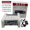 AK55 HiFi Digitalverstärker Kanal 2.0 Bluetooth Surround Sound AMP Maximale Leistung 90Wx2 Lautsprecher für Zuhause Auto BT 5.0 Audioverstärker