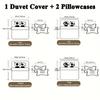 3pcs Duvet Cover Set, Tiger Print Bedding Set, Soft Comfortable Duvet Cover, For Bedroom, Guest Room