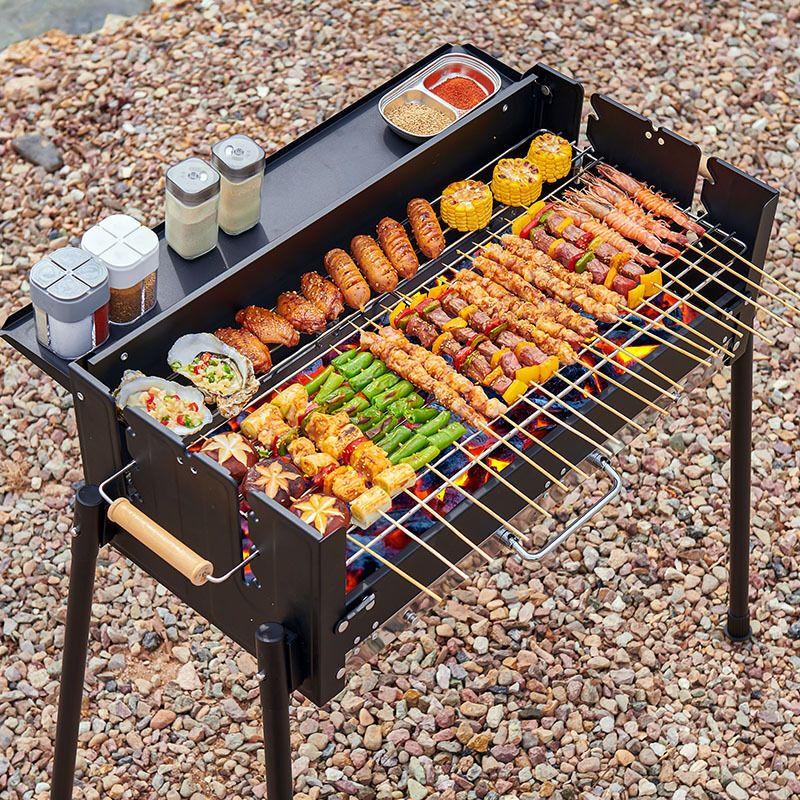 Qiukiao Portable Charcoal BBQ Grill