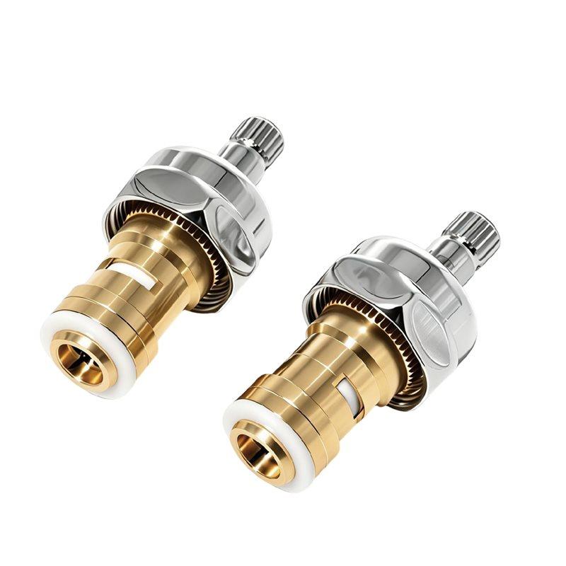 A25F-For Krowne Royal Series Faucets& Pre-Rinse Units 1/4 Turn Faucet Cartridges- 21-309L Hot And Cold Water Without Handles