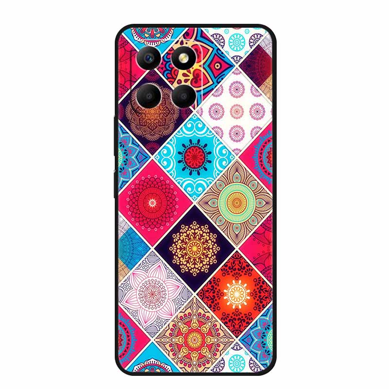 Soft Silicone Covers For Honor X8 5G Case x8 X8A 4G Wolf Lion TPU Back Covers For Huawei Honor X8 Phone Cases HonorX8A Coque Bag