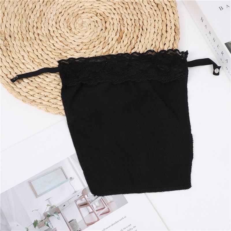 Seamless Lace Trim Anti-Exposure Bandeau: Lightweight One-Piece for Spring & Summer