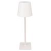 LED Desk Lamp Simple Metal Texture 3 Color Modes Dimmable Tap Control Eye Protection Table Lamp for Bedside Office White